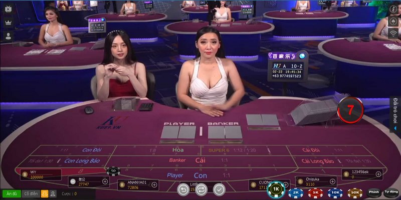Bạn không nên chọn Tie nếu không đủ tự tin chơi Baccarat Ku11
